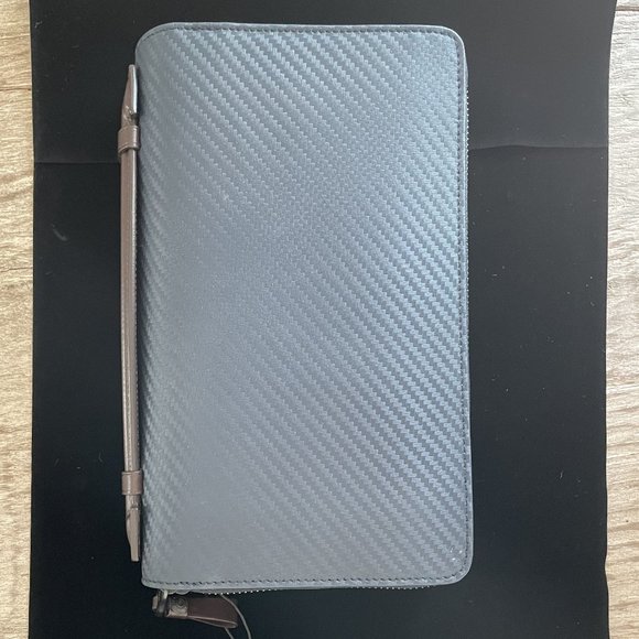 Dunhill London Men’s Travel Agenda Wallet - Navy - Authentic - NWT - Picture 2 of 10